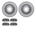 Dynamic Friction Co 4502-73164, Geospec Rotors with 5000 Advanced Brake Pads, Silver 4502-73164
